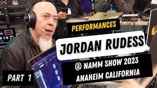 JORDAN RUDESS @ NAMM SHOW 2023 ANAHEIM CALIFORNIA | TRIPLE G Booth