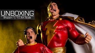 Unboxing - DC Comics Shazam 1/10 Art Scale Iron Studios