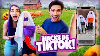 DECORAMOS LA CASA DE HALLOWEEN CON HACKS VIRALES!