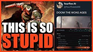 DOOM's Dumbest Controversy: "Difficulty Sliders Are Ruining DOOM: The Dark Ages"