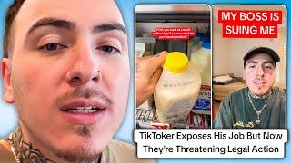 TikToker Calls Out His Boss On Video & They Respond With Legal Action