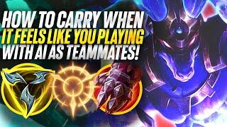 How to carry when it feels like you're teammates are AI! | Carnarius | League of Legends