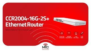 CCR2004-16G-2S+ Ethernet Router