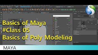 Basics of Autodesk Maya #Class 05 | Basics of Poly Modeling