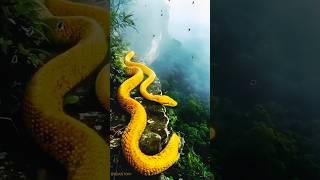 AI Reveals the World of Snakes: Giant Snake in Nature | #Shortsvideo 2025 Nature Exploitation lovely
