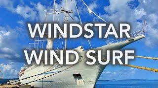 Windstar Wind Surf - 4K video tour of the world's largest sailing cruise ship