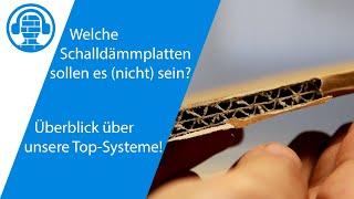 Schalldämmplatten für Wände im Vergleich! Unsere Top 5 Systeme im Überblick