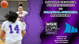 Middle Georgia State University vs College of Costal Georgia Women's Basketball