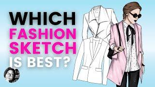 What fashion sketch is most important?