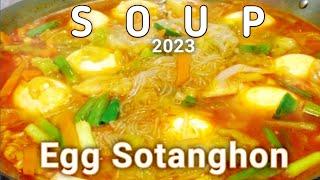 EGG SOTANGHON SOUP!!  SAKTO SA MAULANG PANAHON!!!