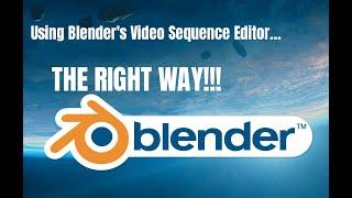 STOP RENDERING TWICE - A note about Blender's Video Sequence Editor