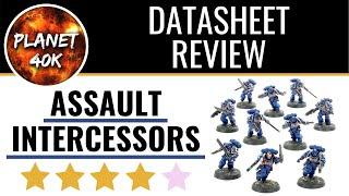 Warhammer 40k Space Marine Assault Intercessor Review 9th Edition