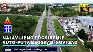 Najavljeno projektovanje i proširenje auto-puta Beograd - Novi sad