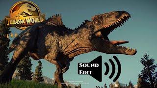 GIGANOTOSAURUS in Jurassic World Evolution 2 Biosyn Expansion (Roar Edit)