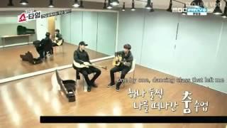 [EXO] Lay and chanyeol sad guitar lesson xD