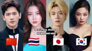 [ BEAUTIFUL WOMAN, HANDSOME MEN PART 2 ] South Korea, China, Thailand, Japan.