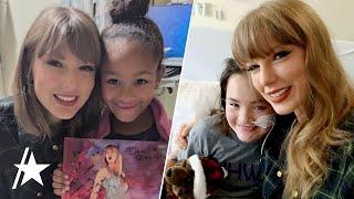 Taylor Swift Gushes Over Travis Kelce While Surprising Children In Hospital