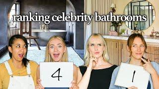 which celebrity has the BEST bathroom?