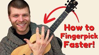 How to Fingerpick Faster on Ukulele!