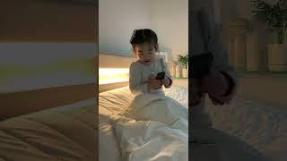 4살 아기 침대 브이로그 l  하루종일 뒹굴뒹굴 오래 누워있어도 편안한 소닉슬립 모션베드 #homedecor #home