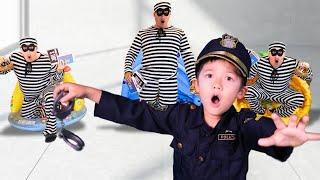 Color Police Chase Rescue | Pretend Play Stories by Papa Joel’s English