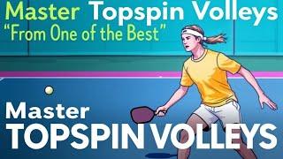 4.5 Pickleball Learns Topspin Volleys From One of the Best