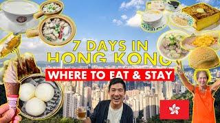 WHERE TO EAT AND STAY in Hong Kong   | 7 Days in HK Part 2