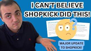 I CAN'T BELIEVE SHOPKICK DID THIS! ~ MAJOR UPDATE FOR SHOPKICK APP USERS!