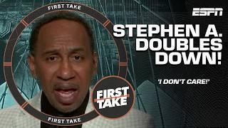 'I DON'T GIVE A DAMN!'  - Stephen A. on BACKLASH from his NBA All-Star Game take | First Take