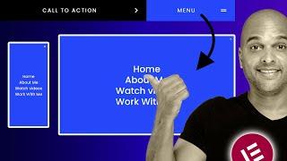 Elementor FLEXBOX Full ScreenMenu Header TUTORIAL