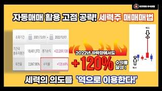 [주식강의] "자동매매를 통한 고점 공략" 세력주 매매법 소개