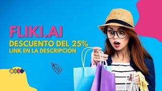 FLIKI -  Aprende a hacer videos con IA. Descuento en el link!!