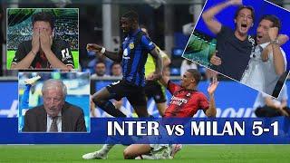 Inter-Milan 5-1 * Filippo Tramontana: Fantastico! Non si poteva trovare un derby così.