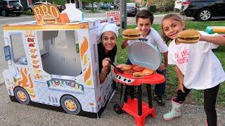 Heidi and Zidan learn how to grill properly