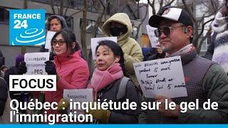 Québec : inquiétude après le moratoire sur deux programmes d'immigration permanente • FRANCE 24