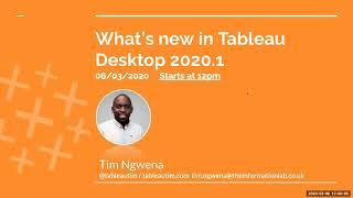 See What’s New in Tableau 2020.1