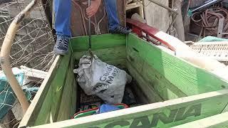 Large Black Mamba discovered inside a storage box. Trenance Park, Verulam.