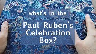 What's in the Paul Ruben's Celebration Box?