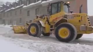 Mighty Machines In the Snow Storm