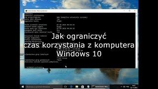 Jak ograniczyć czas korzystania z komputera Windows 10