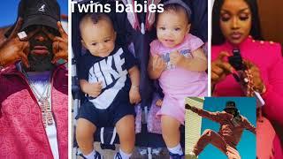 Spot Davido and Chioma Twins Babies storm las vegas for Davido second birthday party