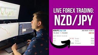 Live Forex Trading: How to LOSE -$307.16 Trading NZD/JPY