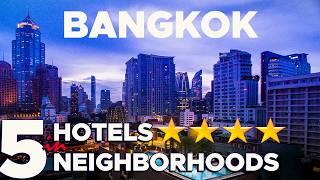 Where to stay in Bangkok: 5 AFFORDABLE 4-Star Hotels for only $50 - 4K Tours & Reviews