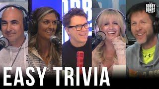 The Bobby Bones Show Competes in Super Easy Trivia