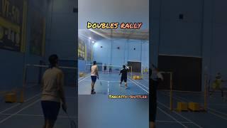 Badminton body smash|Badminton doubles rally|Badminton smash| Sarcastic shuttler| Gaurav bharti