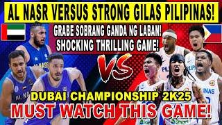 GILAS PILIPINAS vs AL NASR - Grabe Clarkson Shocking Clutch Defense and Buzzer Beater! 2k