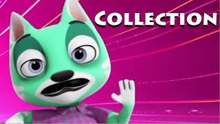 Cat Finger Family And More Cat Rhymes | Nursery Rhymes Collection