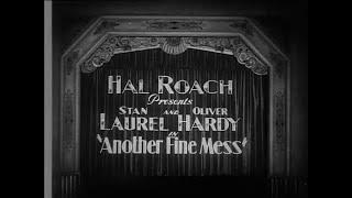 LAUREL AND HARDY - Another Fine Mess (Black and White)