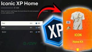 How to get the Icon Home Kit & Icon Away Kit in EA FC 24!  Iconic XP Objectives