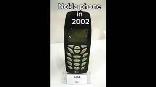 Evolution of Nokia phone from 1990 to 2023